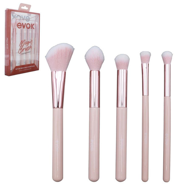 Imagen de Set de Brochas Evok Magic Brush Collection 5 piezas
