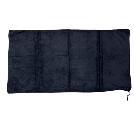 Imagen de Toalla de Microfibra Negra 100x50cm Beauty Style