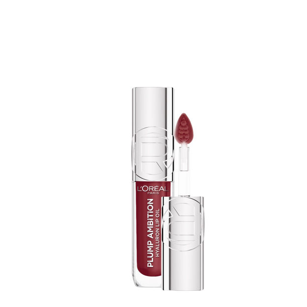 Imagen de Aceite Labial Loreal Plump Ambition N°490 Berry Jolie