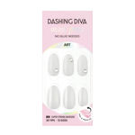 Imagen de Uñas en Gel Hortensia Dashing Diva Clear White