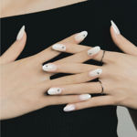 Imagen de Uñas en Gel Hortensia Dashing Diva Clear White