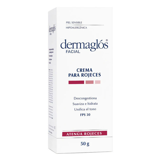 Imagen de Emulsion para Rojeces Dermaglos FPS 30 50 ml