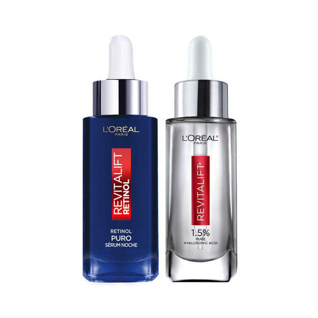 Imagen de Loreal Serum Retinol de Noche + Serum Loreal Revitalift