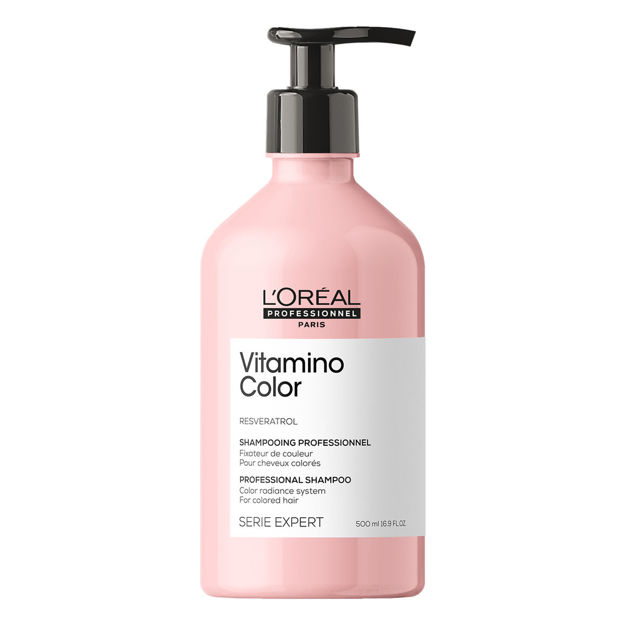 Imagen de Shampoo Vitamino Color Cabello Teñido Loreal Pro 500 ml