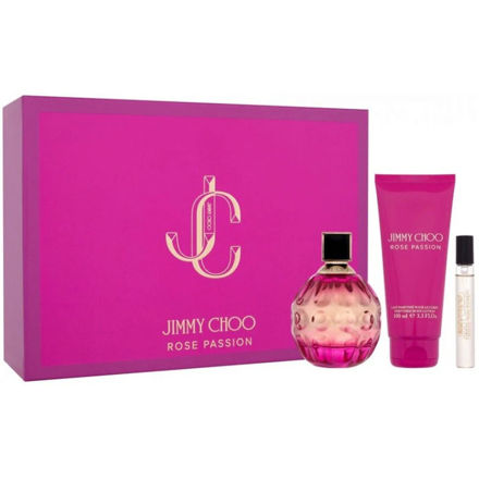 Imagen de Jimmy Choo Rose Passion Women Edp + Body Lotion.