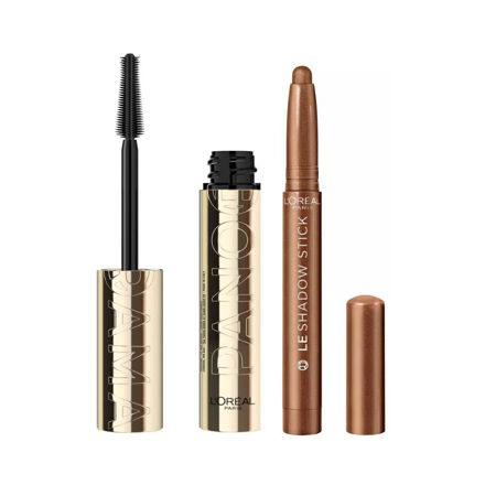 Imagen de Loreal Mascara de Pestañas Panorama + Le Shadow Stick Bronze