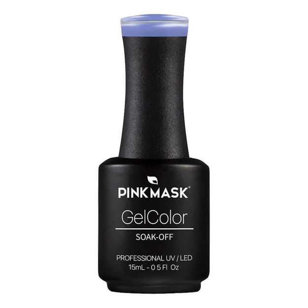 Imagen de Esmalte Semipermanente Pink Mask Gel Color Blueberry Pie