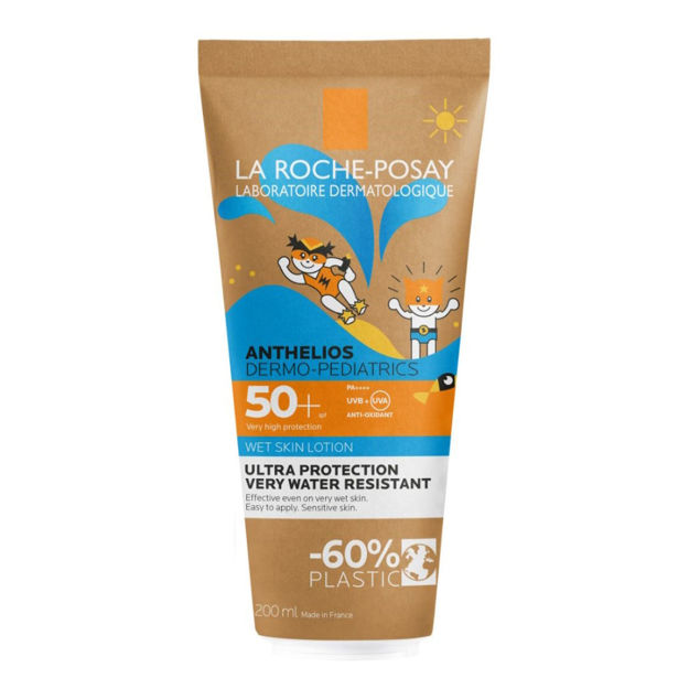 Imagen de Protector La Roche Posay Anthelios Wet Skin Niños 200 ml