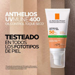 Imagen de Protector La Roche Posay Anthelios Gel Crema con Color 50 ml