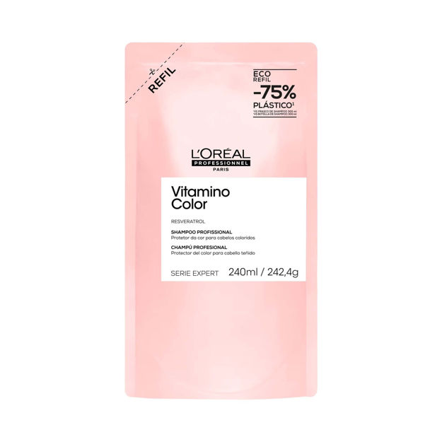 Imagen de Shampoo Refill Vitamino Color Loreal Professionnel 240 ml