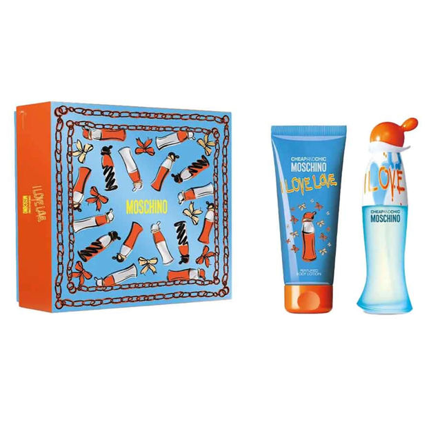 Imagen de Moschino Cheap & Chic I Love Love Edt 100 ml + Body Lotion